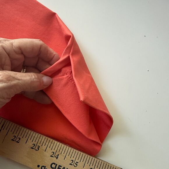 Chico's So Slimming Brigitte Ankle Pants, Orange,‎ Size 12 - Picture 3 of 11